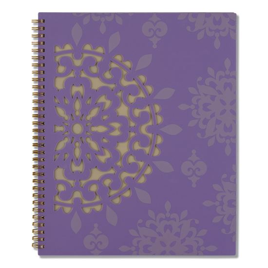 Vienna Weekly/Monthly Appointment Book, Vienna Geometric Artwork, 11 x 8.5, Purple/Tan Cover, 12-Month (Jan to Dec): 20231