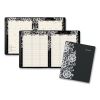 Lacey Weekly Block Format Professional Appointment Book, Lacey Artwork, 11 x 8.5, Black/White, 13-Month (Jan-Jan): 2023-20241