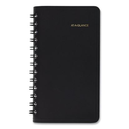 Weekly Planner, 4.5 x 2.5, Black Cover, 12-Month (Jan to Dec): 20231