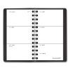Weekly Planner, 4.5 x 2.5, Black Cover, 12-Month (Jan to Dec): 20232