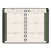 Recycled Weekly Block Format Appointment Book, 8.5 x 5.5, Black Cover, 12-Month (Jan to Dec): 20232