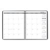Monthly Planner, 8.75 x 7, Black Cover, 12-Month (Jan to Dec): 20232