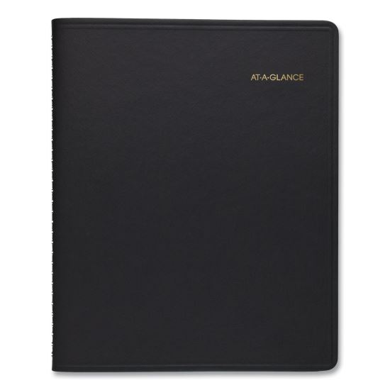 24-Hour Daily Appointment Book, 11 x 8.5, Black Cover, 12-Month (Jan to Dec): 20231