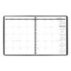 Monthly Planner, 11 x 9, Black Cover, 15-Month (Jan to Mar): 2023 to 20242