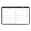 Executive Monthly Padfolio, 11 x 9, Black Cover, 13-Month (Jan to Jan): 2023 to 20242
