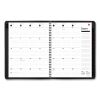 800 Range Weekly/Monthly Appointment Book, 11 x 8.25, Black Cover, 12-Month (Jan to Dec): 20232