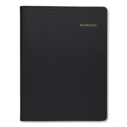 Weekly Vertical-Column Appointment Book Ruled for Hourly Appointments, 8.75 x 7, Black Cover, 13-Month (Jan-Jan): 2023-20241