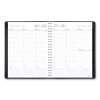 Contemporary Weekly/Monthly Planner, Vertical-Column Format, 11 x 8.25, Black Cover, 12-Month (Jan to Dec): 20232