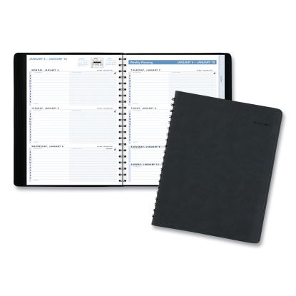 The Action Planner Weekly Appointment Book, 11 x 8, Black Cover, 12-Month (Jan to Dec): 20231