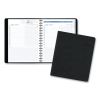 The Action Planner Daily Appointment Book, 8.75 x 6.5, Black Cover, 12-Month (Jan to Dec): 20221