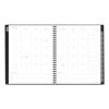 Elevation Poly Weekly/Monthly Planner, 8.75 x 7, Black Cover, 12-Month (Jan to Dec): 20232