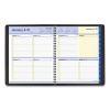 QuickNotes Weekly Block Format Appointment Book, 10 x 8, Black Cover, 12-Month (Jan to Dec): 20232