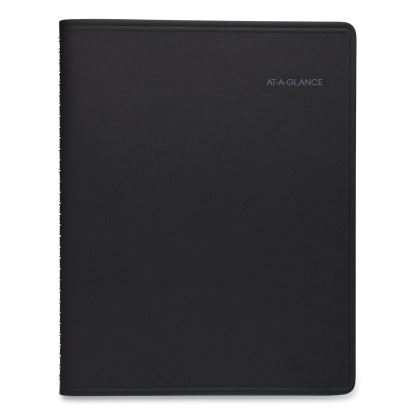 QuickNotes Monthly Planner, 11 x 8.25, Black Cover, 12-Month (Jan to Dec): 20231