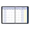 QuickNotes Monthly Planner, 8.75 x 7, Black Cover, 12-Month (Jan to Dec): 20232