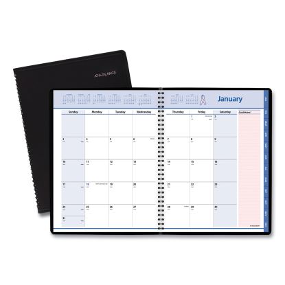 QuickNotes Special Edition Monthly Planner, 11 x 8.25, Black/Pink Cover, 12-Month (Jan to Dec): 20231