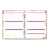 Watercolors Weekly/Monthly Planner, Watercolors Artwork, 11 x 8.5, Multicolor Cover, 13-Month (Jan to Jan): 2023 to 20242