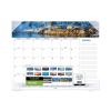 Seascape Panoramic Desk Pad, Seascape Panoramic Photography, 22 x 17, White Sheets, Clear Corners, 12-Month (Jan-Dec): 20222
