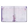 Beautiful Day Weekly/Monthly Planner, Vertical-Column Format, 11 x 8.5, Purple Cover, 13-Month (Jan to Jan): 2023 to 20242
