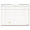 WallMates Self-Adhesive Dry Erase Monthly Planning Surfaces, 24 x 18, White/Gray/Orange Sheets, Undated1