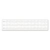 WallMates Self-Adhesive Dry Erase Monthly Planning Surfaces, 24 x 18, White/Gray/Orange Sheets, Undated2