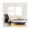 WallMates Self-Adhesive Dry Erase Writing/Planning Surface, 36 x 24, White/Gray/Orange Sheets, Undated2