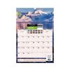 Scenic Monthly Wall Calendar, Scenic Landscape Photography, 15.5 x 22.75, White/Multicolor Sheets, 12-Month (Jan-Dec): 20222