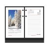Photographic Desk Calendar Refill, Nature Photography, 3.5 x 6, White/Multicolor Sheets, 20232