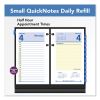 QuickNotes Desk Calendar Refill, 3.5 x 6, White Sheets, 20232
