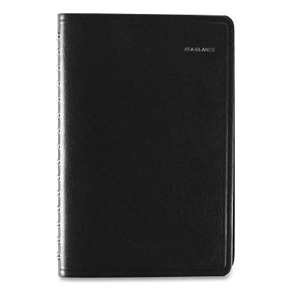 DayMinder Daily Appointment Book, 8.5 x 5.5, Black Cover, 12-Month (Jan to Dec): 20231