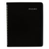 DayMinder Monthly Planner with Notes Column, Ruled Blocks, 8.75 x 7, Black Cover, 12-Month (Jan to Dec): 20232
