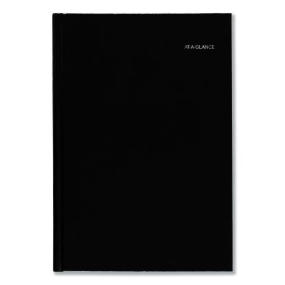 DayMinder Hard-Cover Monthly Planner, Ruled Blocks, 11.78 x 5, Black Cover, 14-Month (Dec to Jan): 2022 to 20241