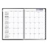 DayMinder Hard-Cover Monthly Planner, Ruled Blocks, 11.78 x 5, Black Cover, 14-Month (Dec to Jan): 2022 to 20242