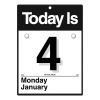 "Today Is" Wall Calendar, 6.63 x 9.13, White Sheets, 12-Month (Jan to Dec): 20221