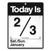 Today Is Wall Calendar, 9.5 x 12, White Sheets, 12-Month (Jan to Dec): 20232