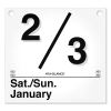Today Is Daily Wall Calendar Refill, 8.5 x 8, White Sheets, 12-Month (Jan to Dec): 20232
