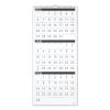 Three-Month Reference Wall Calendar, Contemporary Artwork/Formatting, 12 x 27, White Sheets, 15-Month (Dec-Feb): 2022 to 20241