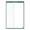Vertical Erasable Wall Planner, 24 x 36, White/Green Sheets, 12-Month (Jan to Dec): 20232