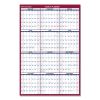 Erasable Vertical/Horizontal Wall Planner, 32 x 48, White/Blue/Red Sheets, 12-Month (Jan to Dec): 20232
