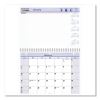 QuickNotes Desk/Wall Calendar, 3-Hole Punched, 11 x 8, White/Blue/Yellow Sheets, 12-Month (Jan to Dec): 20231