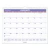 Monthly Wall Calendar, 15 x 12, White/Red/Blue Sheets, 12-Month (Jan to Dec): 20221