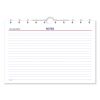 Move-A-Page Three-Month Wall Calendar, 12 x 27, White/Red/Blue Sheets, 15-Month (Dec to Feb): 2021 to 20232