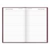 Standard Diary Daily Diary, 2022 Edition, Wide/Legal Rule, Red Cover, 12 x 7.75, 200 Sheets2