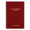 Standard Diary Daily Reminder Book, 2023 Edition, Medium/College Rule, Red Cover, 7.5 x 5.13, 201 Sheets1