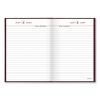 Standard Diary Daily Reminder Book, 2023 Edition, Medium/College Rule, Red Cover, 8.25 x 5.75, 201 Sheets2