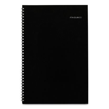 DayMinder Monthly Planner, Ruled Blocks, 12 x 8, Black Cover, 14-Month (Dec to Jan): 2022 to 20241