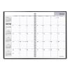 DayMinder Monthly Planner, Ruled Blocks, 12 x 8, Black Cover, 14-Month (Dec to Jan): 2022 to 20242