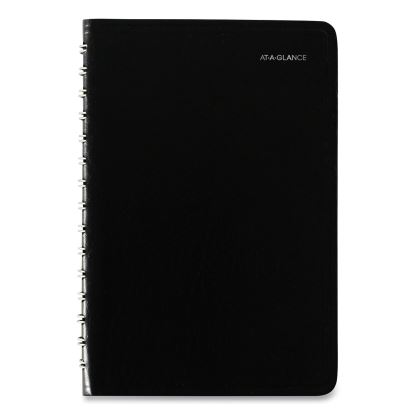 DayMinder Daily Appointment Book, 8 x 5, Black Cover, 12-Month (Jan to Dec): 20231