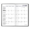 DayMinder Pocket-Sized Monthly Planner, Unruled Blocks, 6 x 3.5, Black Cover, 14-Month (Dec to Jan): 2022 to 20242