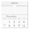 Three-Month Reference Wall Calendar, 12 x 27, White Sheets, 15-Month (Dec to Feb): 2021 to 20232
