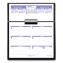 Flip-A-Week Desk Calendar and Base, 7 x 5.5, White Sheets, 20231